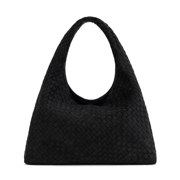 JW PEI Faux Suede Woven hobo bag NWT - Picture 1 of 13